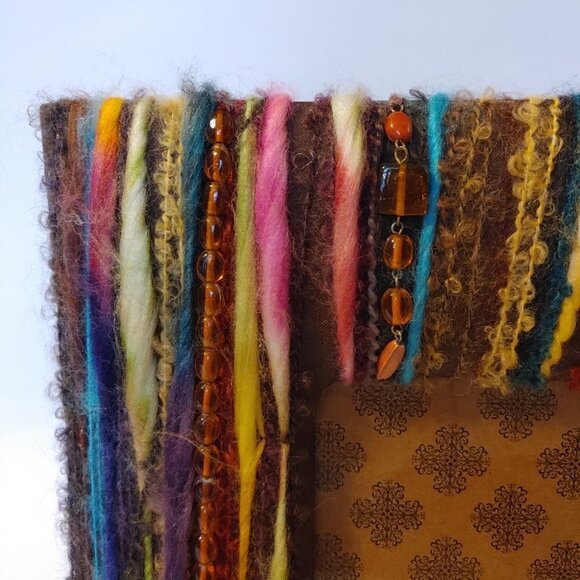 Lovely Bohemian Multicolour Textured Picture Frame BNWOT 5 x 7" - Picture 6 of 6